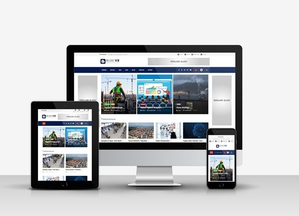 Blog Portal Web Sitesi Paketi